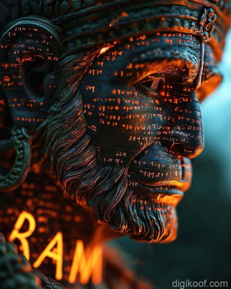 lord hanuman painting free image download