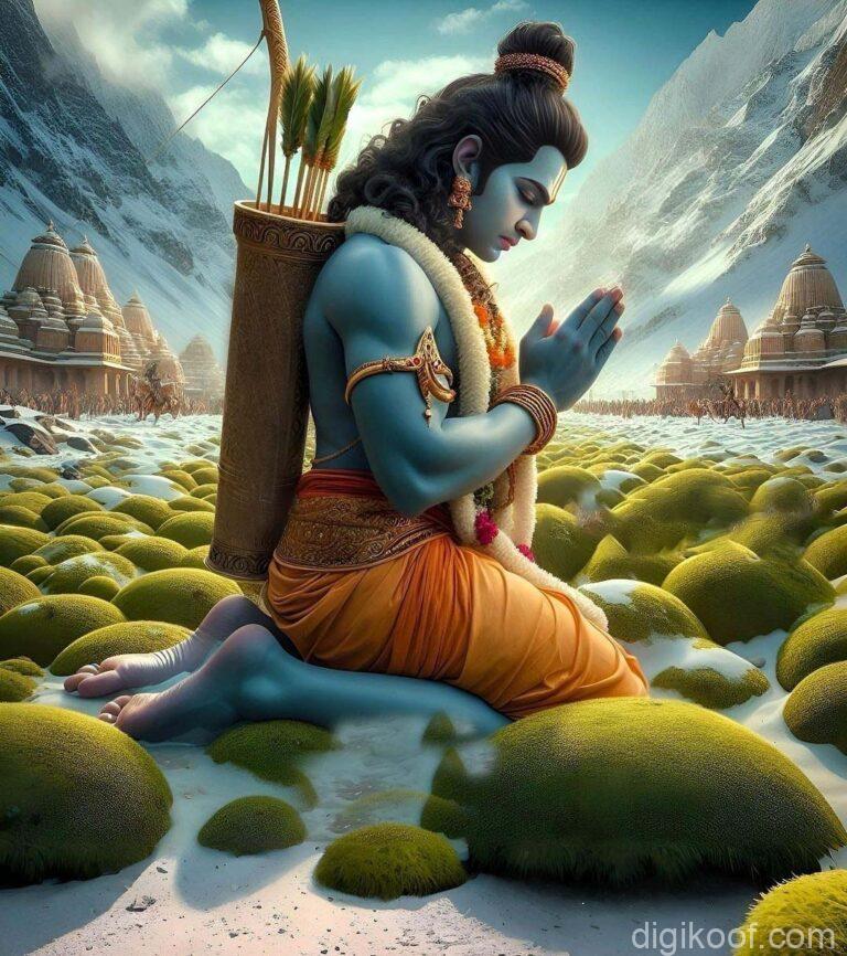 lord ram praying free image download