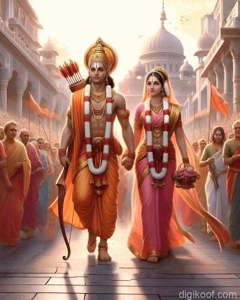 lord ram sita holding hands free image download