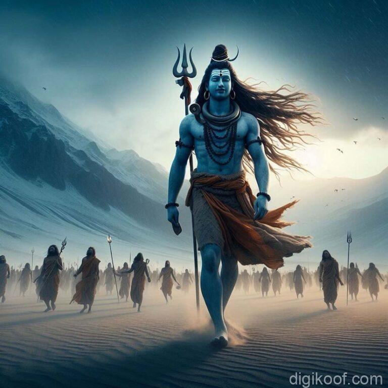 lord shiv walking free image download