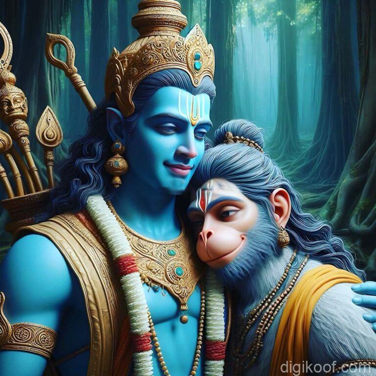 shree ram and hanuman free image download